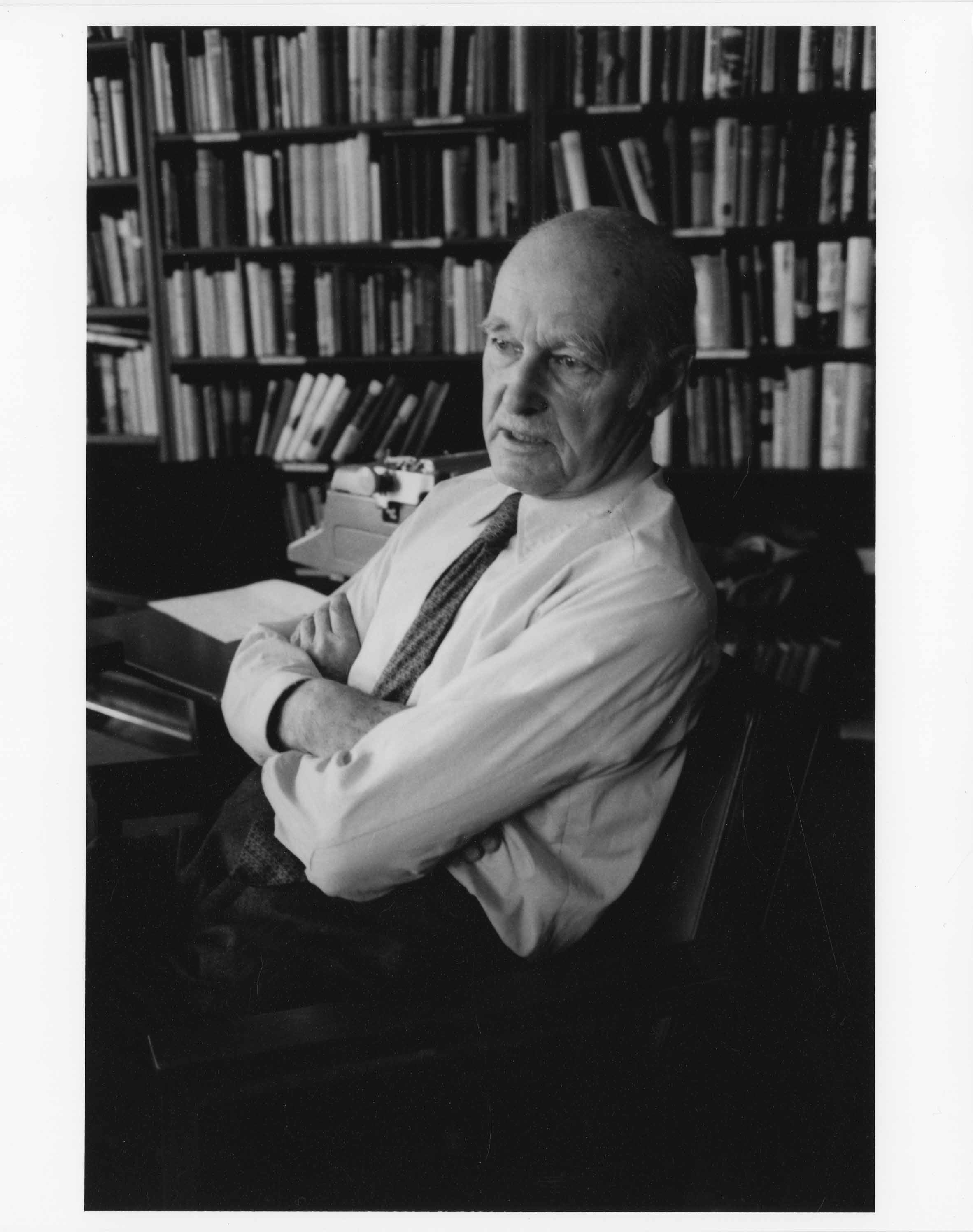 Portrait of George Kennan by Herman Landshoff, 1981. Republished with the permission of the Shelby White and Leon Levy Archives Center at the Institute for Advanced Study.