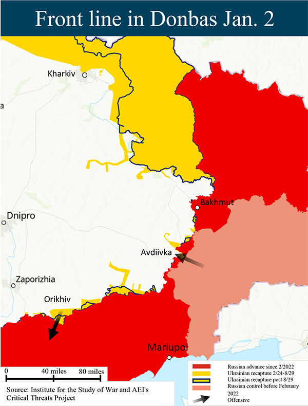 1.2.24 Russia Ukraine War Donbas