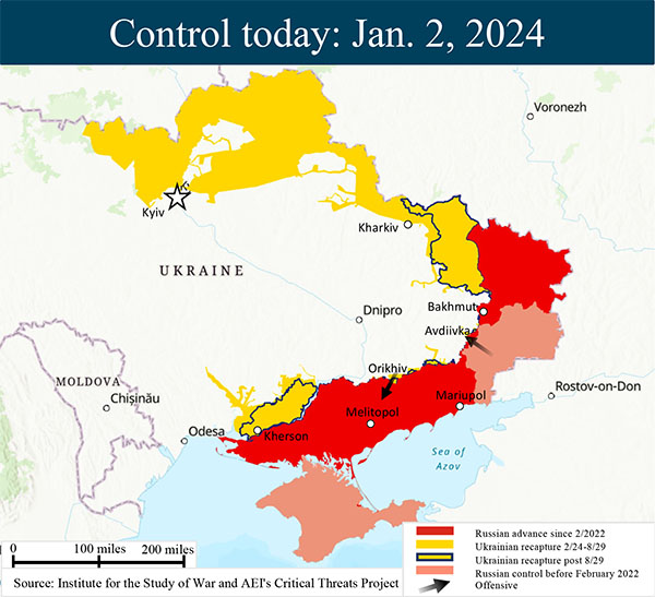 1.2.24 Russia Ukraine War map