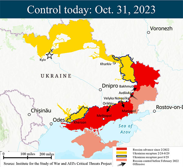 10.31.23 Ukraine Map Overall