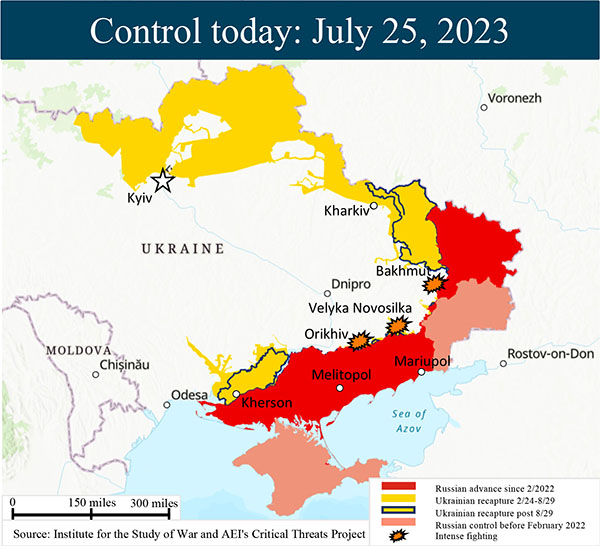 Ukraine report card 07.25.23 control