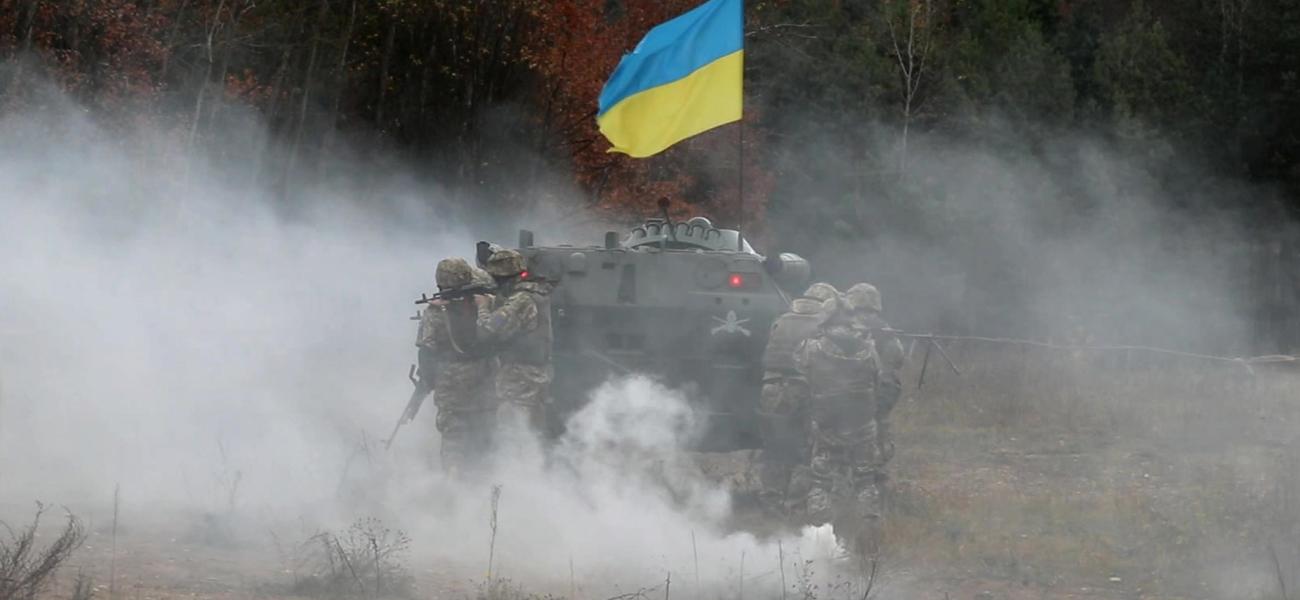 Ukraine troops