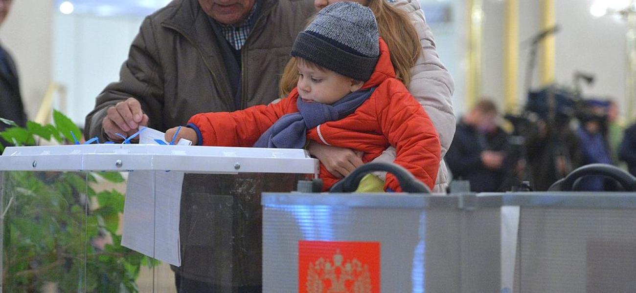 voters in Moscow, 2016