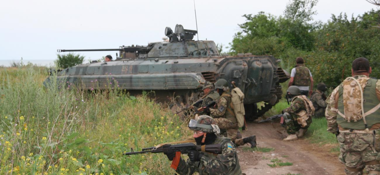 Azov battalion soldiers