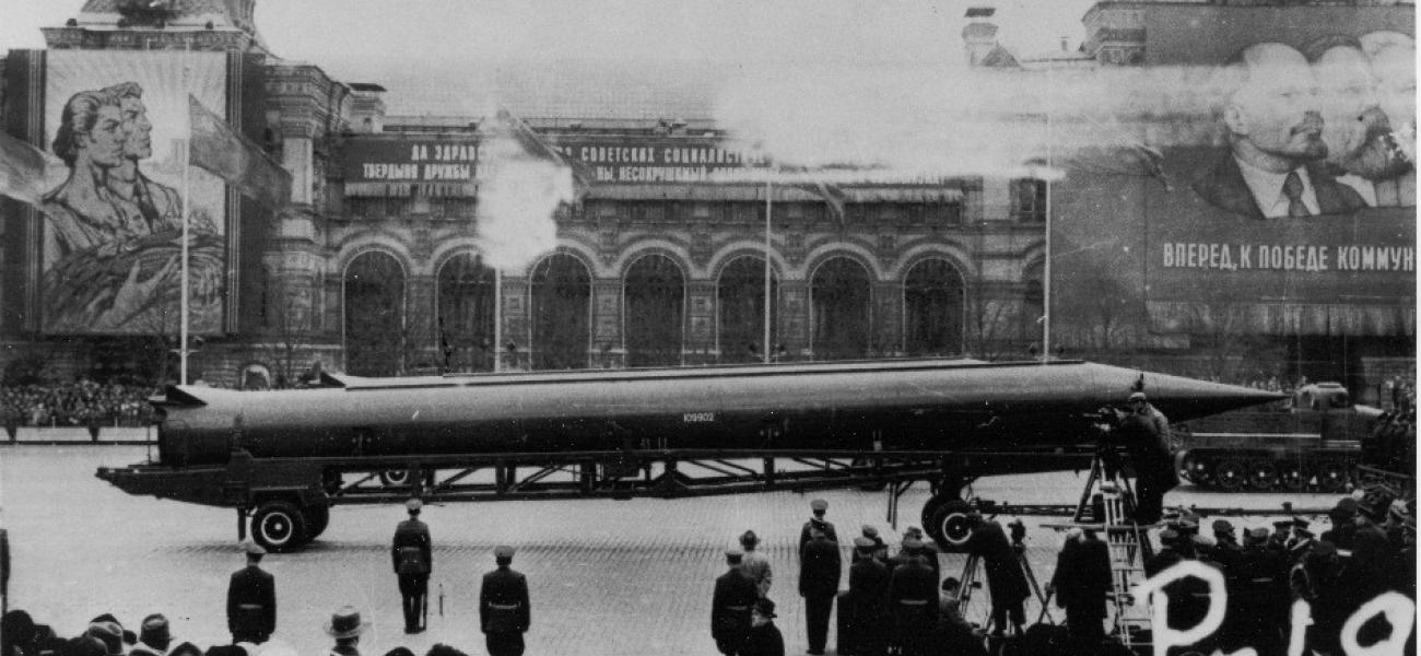 Missile in Red Square.