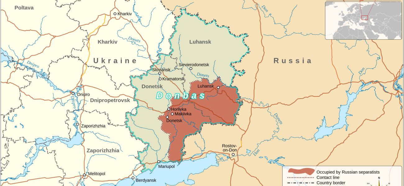 Donbas map