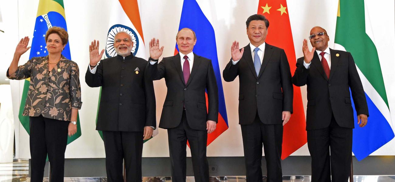 BRICS leaders in 2015.