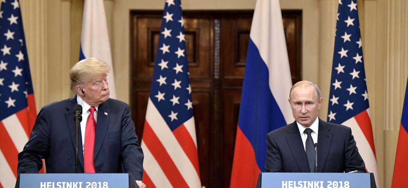 Trump and Putin in Helsinki