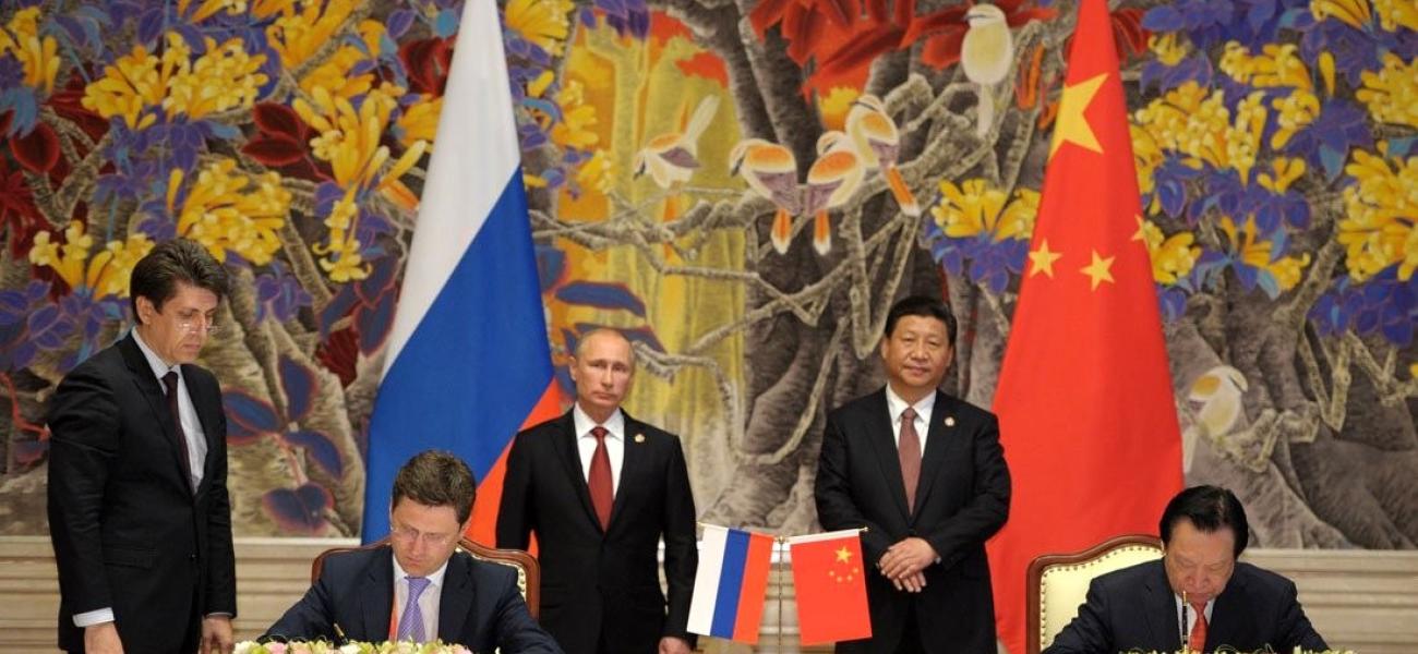 Russian President Vladimir Putin and Chinese President Xi Jinping.