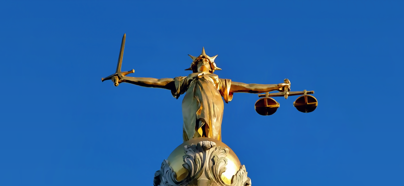 Lady Justice statue, London