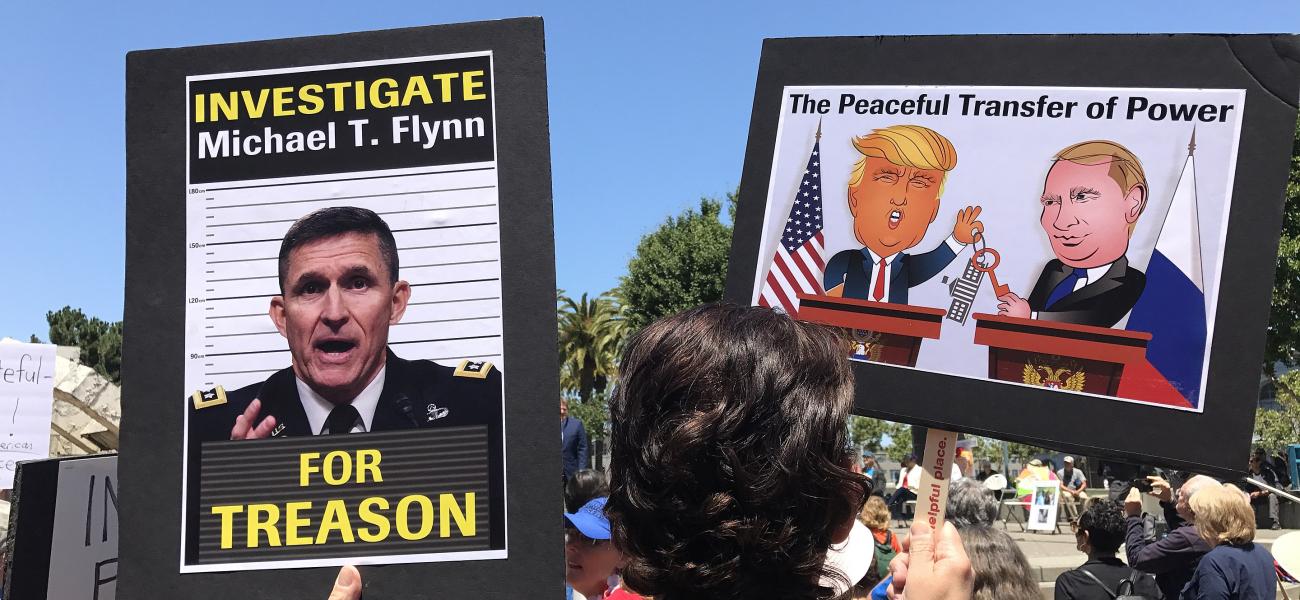 Impeachment March in San Francisco July 2017.