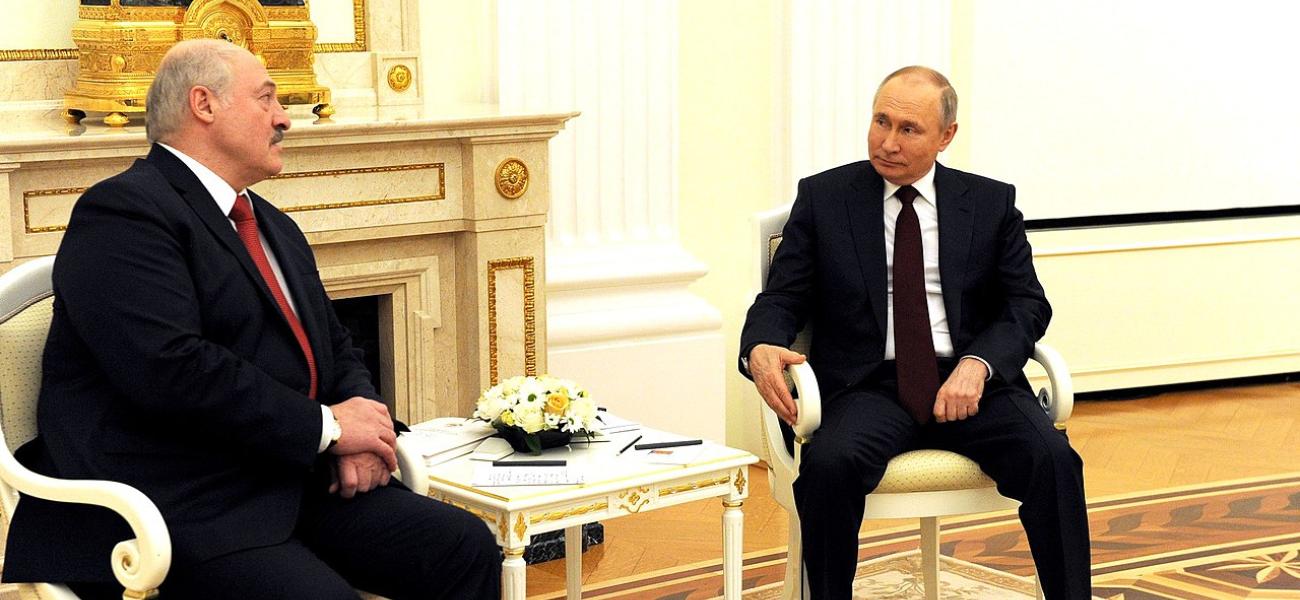 Putin and Lukashenko