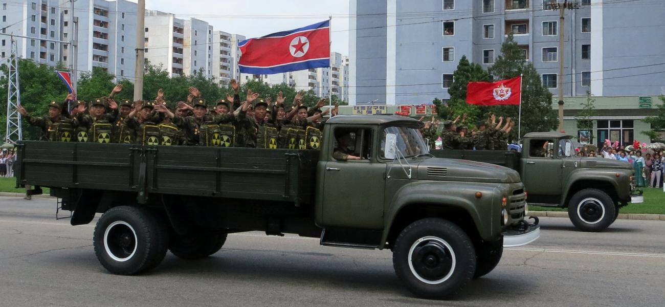 North Korea Victory Day in Pyongyang 2013.