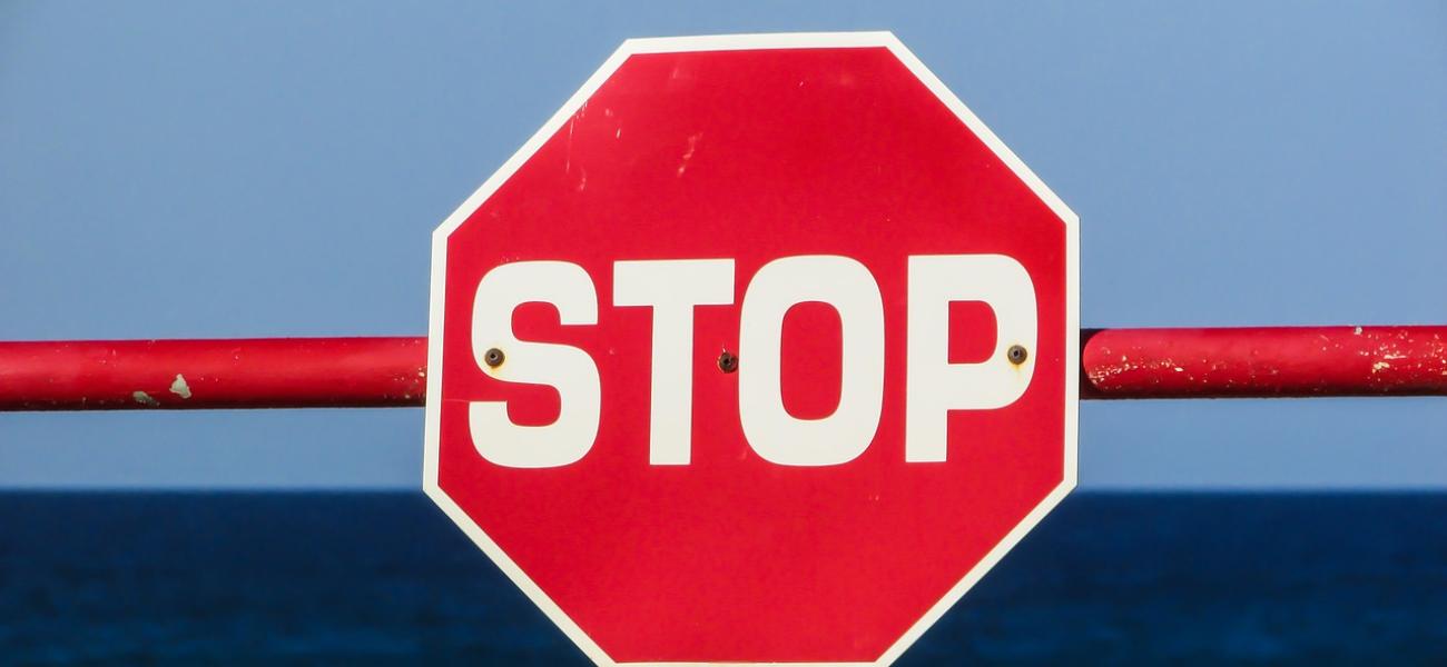 stop sign