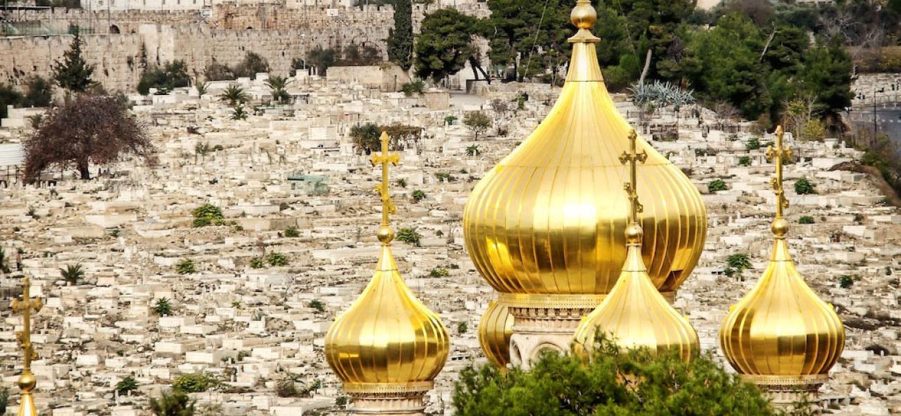 Russian Orthodox church in Israel. 