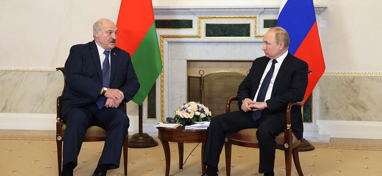 Putin and Lukashenko