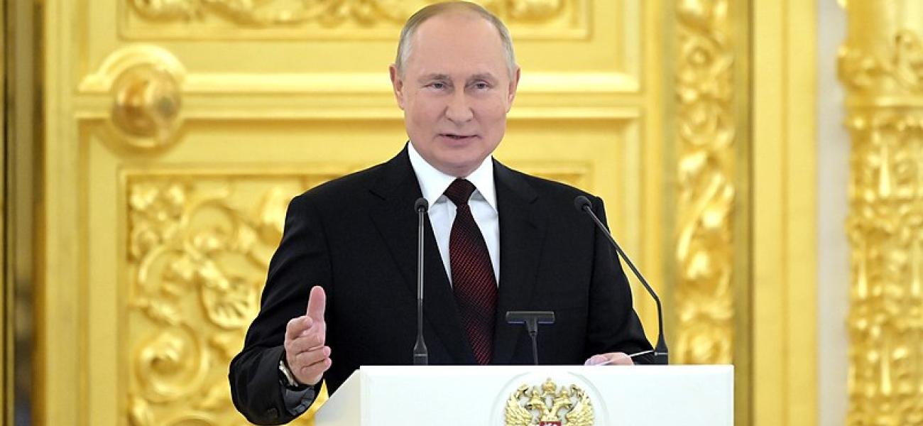 Russian President Vladimir Putin on Unity Day