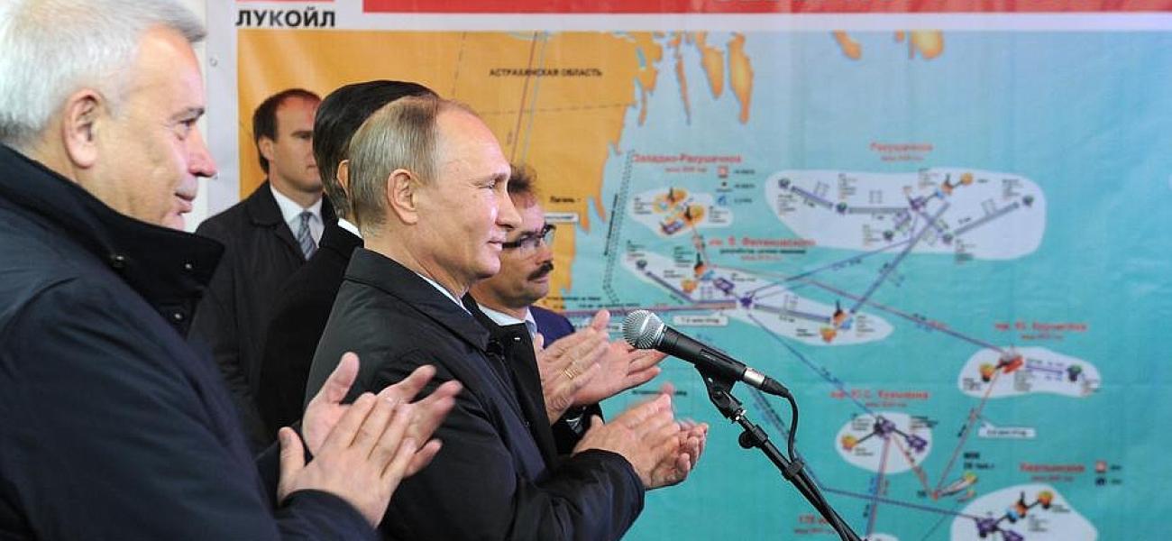 Putin marking start of commercial operations at Filanovsky oil field