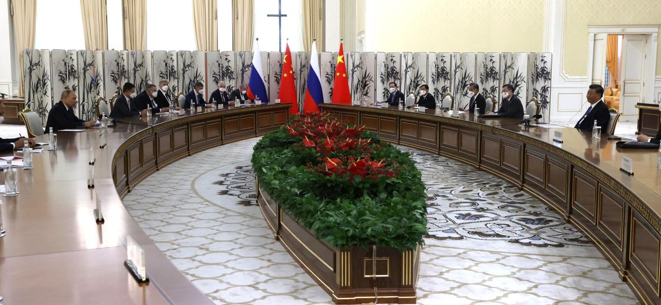 Putin and Xi in Samarkand
