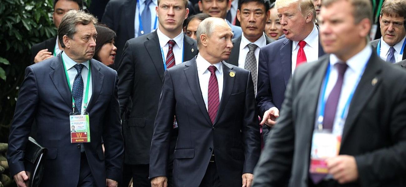 Putin and Trump at APEC meeting