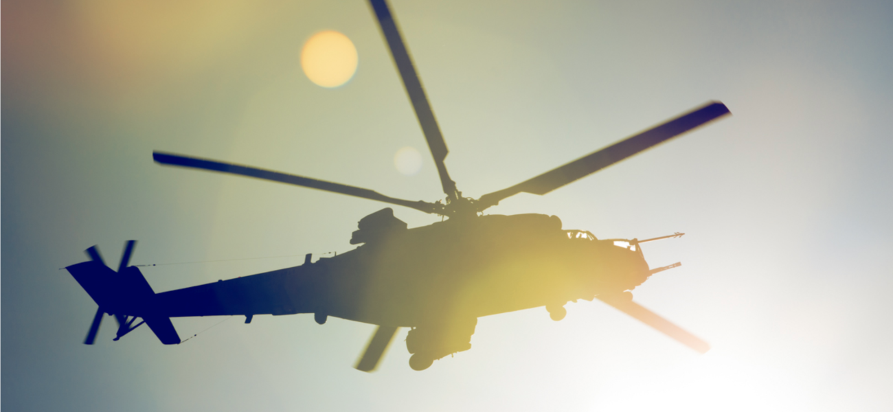Russian helicopter.