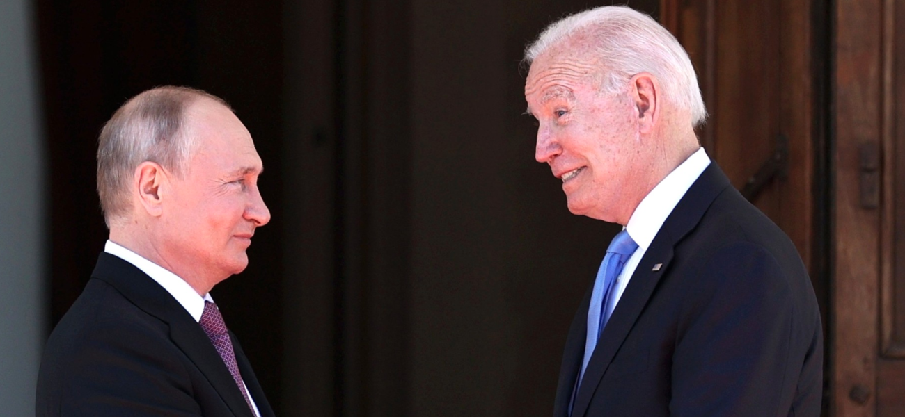 Putin and Biden in Geneva