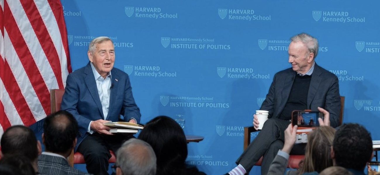 JFK Jr. Forum event, former Google CEO Eric Schmidt and Graham Allison