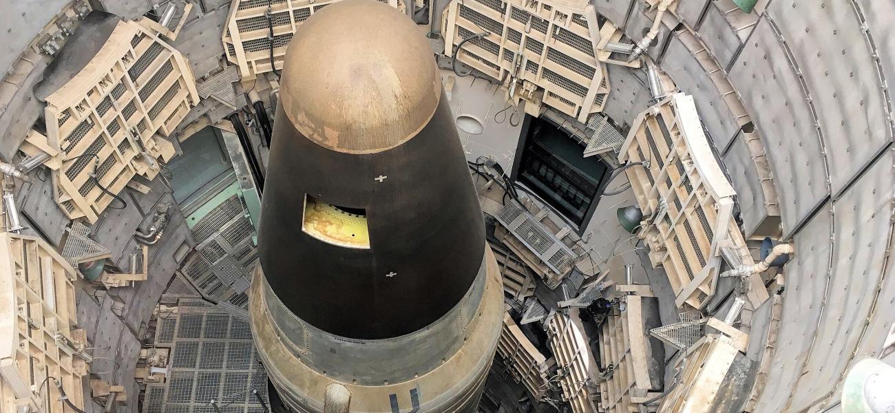 Titan Nuclear Missile in ICBM Launch Silo