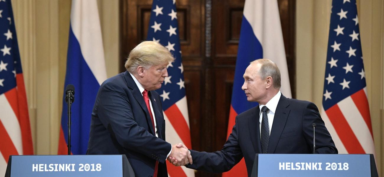 Putin and Trump Helsinki 2018
