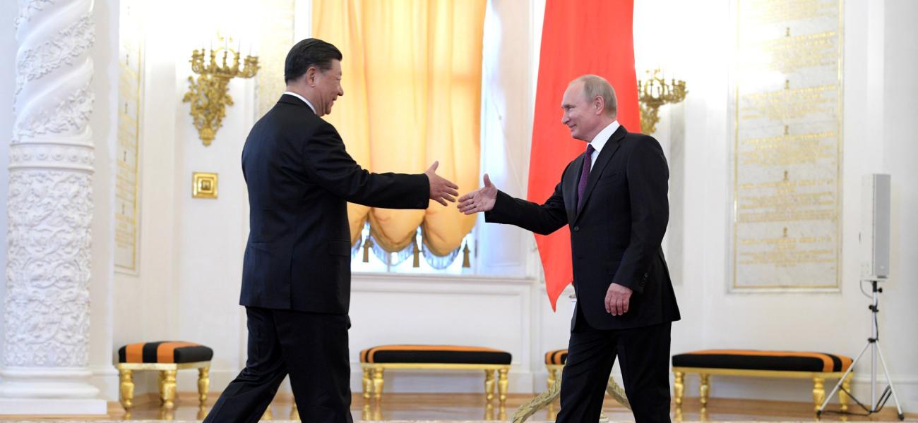 Xi and Putin 2019