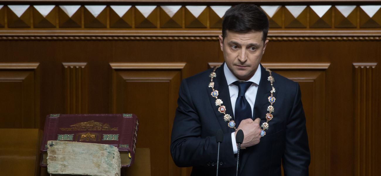 Zelensky inauguration 