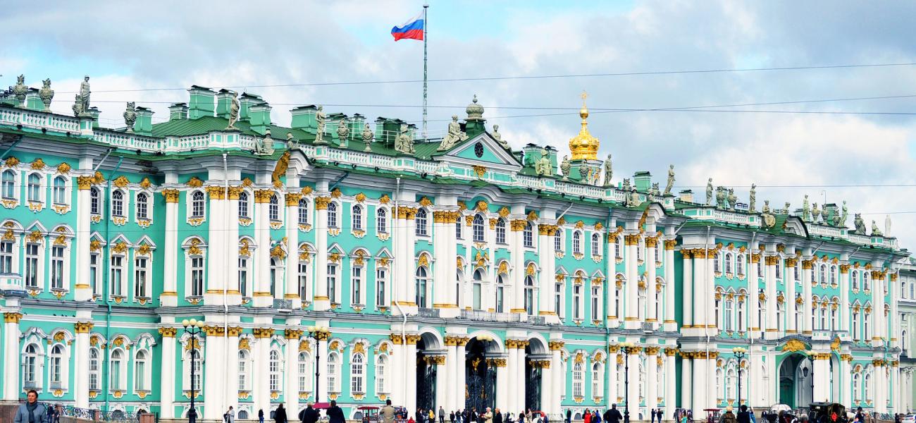 The Hermitage, St. Petersburg, Russia. 