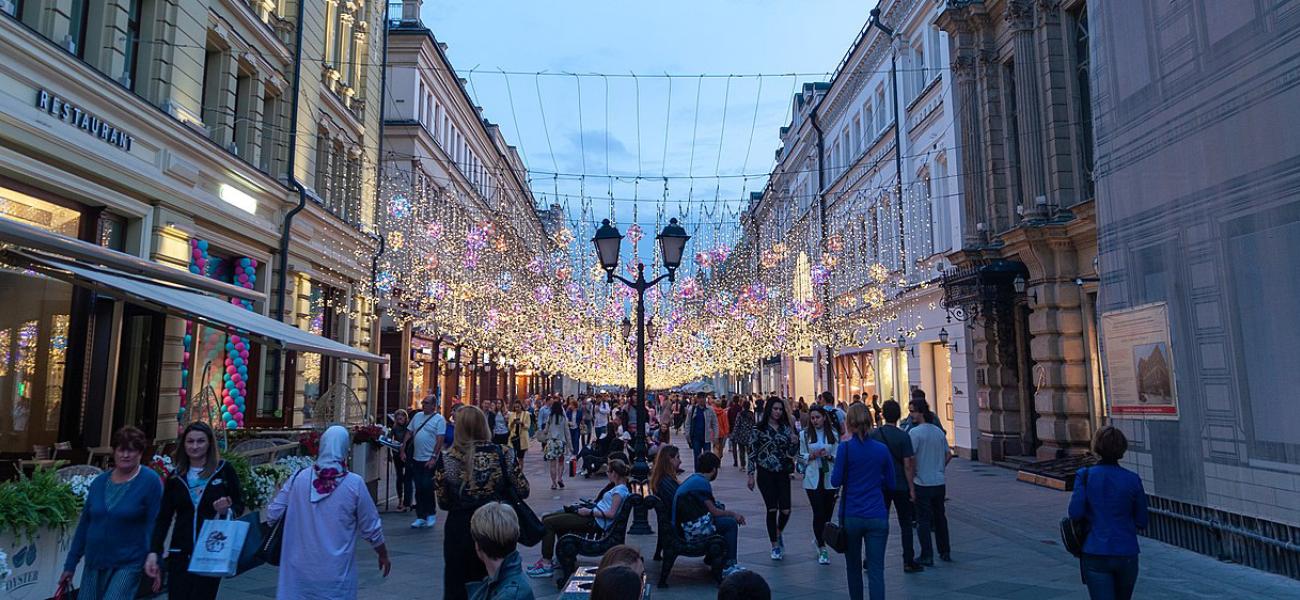 Moscow crowd