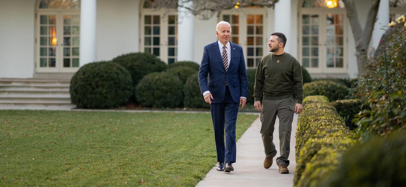 Biden with Zelensky