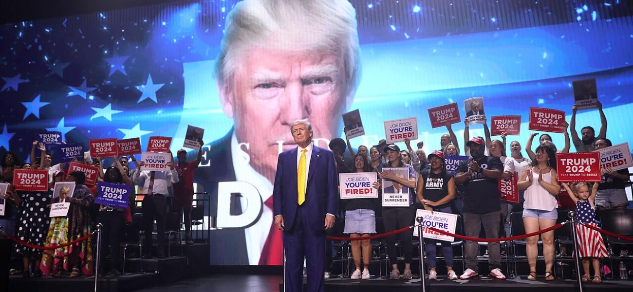 Trump at Arizona rally, June 2024