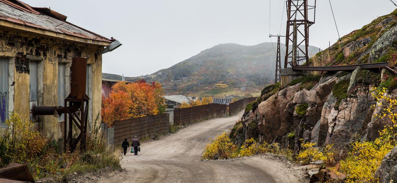 Russian village (Teriberka), Kola Peninsula